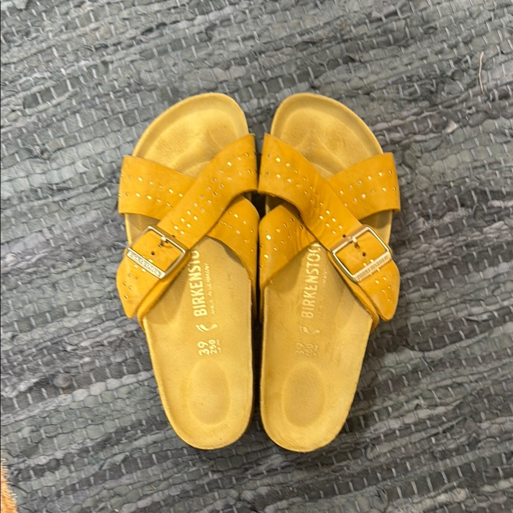Birkenstock Siena Rivets Sandal, Size 39 (8/8.5)